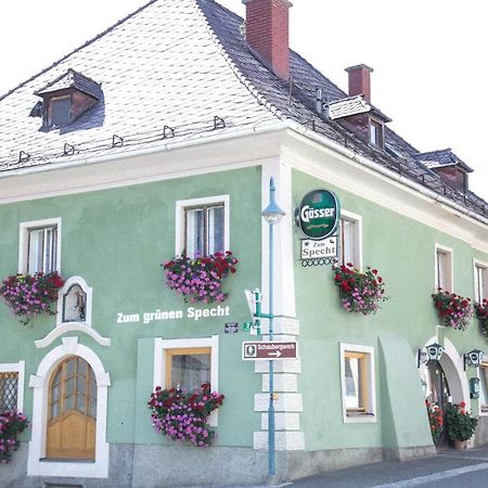 Gasthof Zum Gruenen Specht Oberzeiring Bagian luar foto