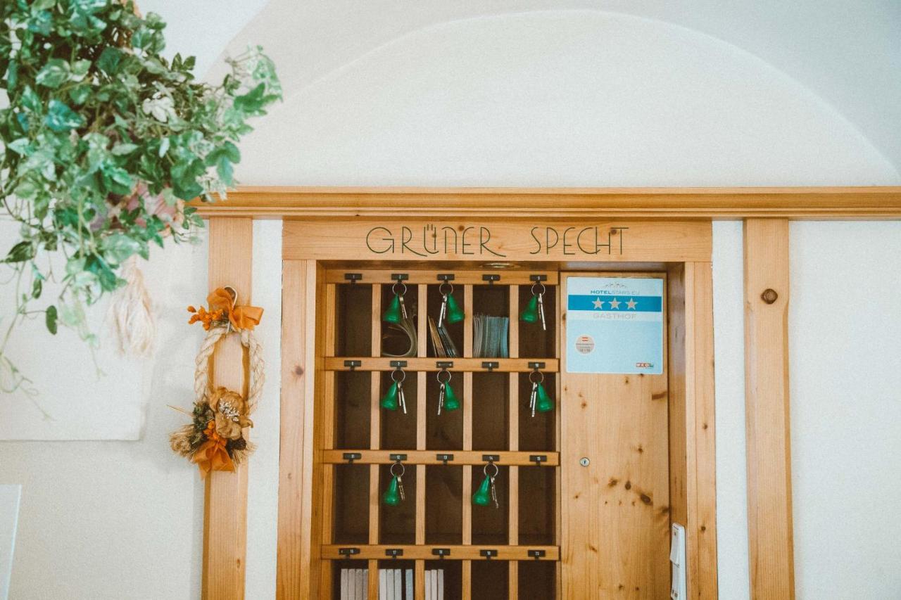 Gasthof Zum Gruenen Specht Oberzeiring Bagian luar foto
